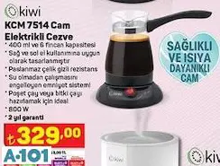 KİWİ ELEKTRİKLİ CEZVE